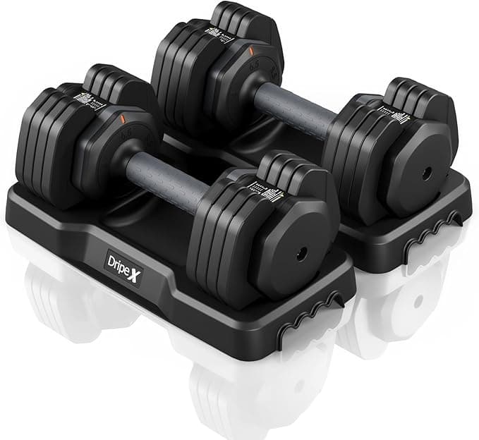 Dripex – Haltères Réglables 5 Niveaux